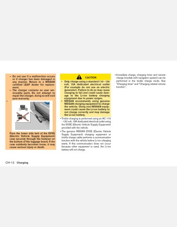 nissan leaf 2013 owners manual